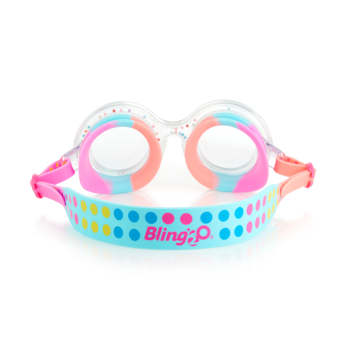 Bling2o - Junior Double The Love Goggle - Pink | Swimwear Galore US