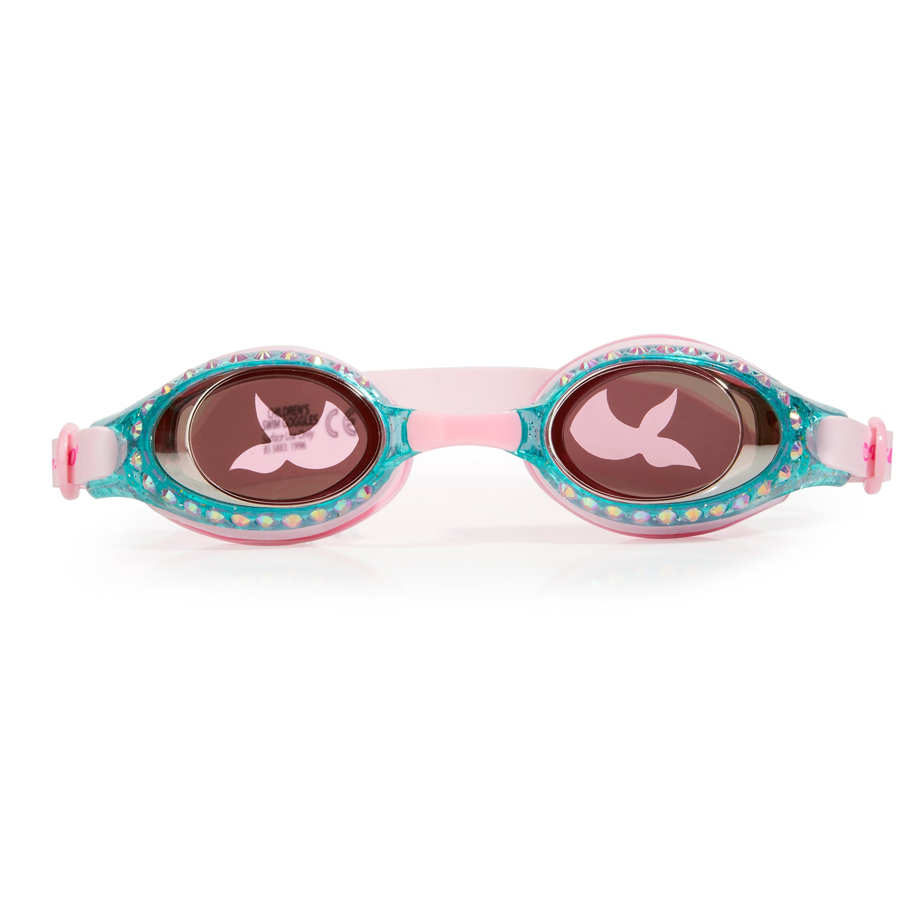 Swimming＜Clear, Blue & Pink Vinyl＞ FORZA Kids' Swimming Goggles | Net World Sports