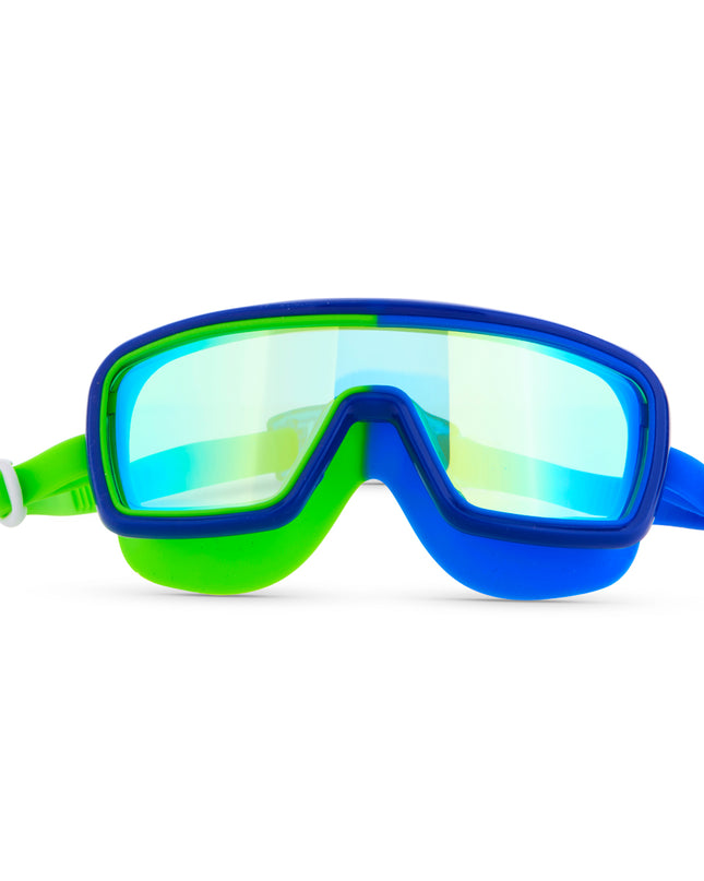 beam of light boys swim goggles in bypass blue angle 1