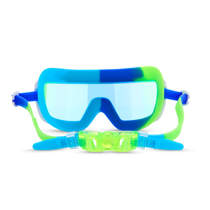 beam of light boys swim goggles in virtually white angle 3