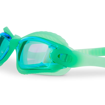 explore the pool kids swim goggles in sea green angle 3