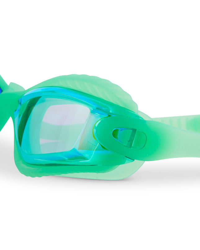 explore the pool kids swim goggles in sea green angle 3