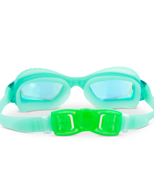explore the pool kids swim goggles in sea green angle 4