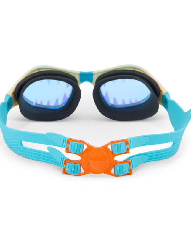 Shark Tooth White Megamouth Kids' Swim Goggles
