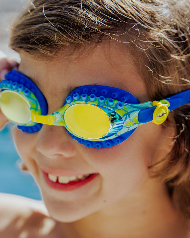 Sea Siphon Octopod Boy Kids' Swim Goggles