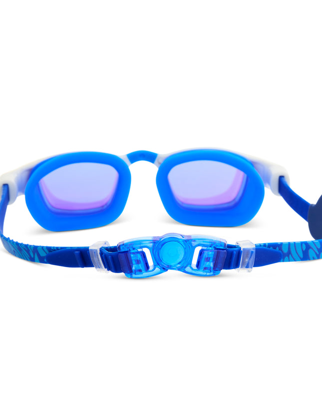 Oceanic Blue Short Fin Shark Boy Kids' Swim Goggles