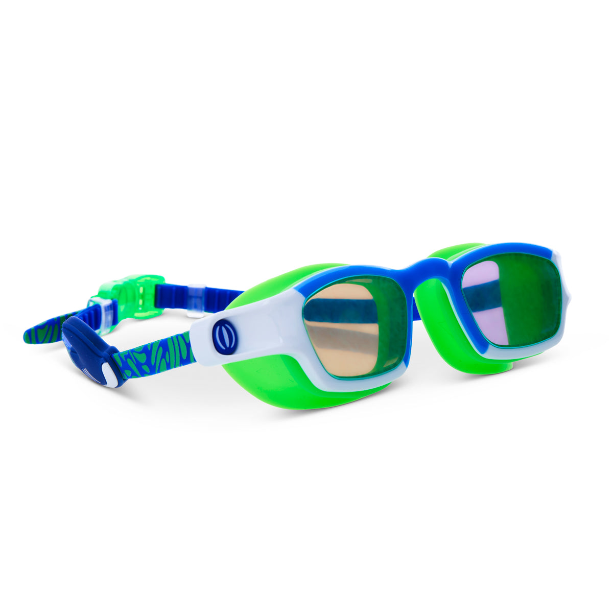 swimming goggles sizes Bling2o Sage Surfer Short Fin Shark Boy Kids' Swim Goggles