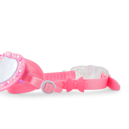 Pink Lace Beautiful Bows Girl Kids' Swim Goggles