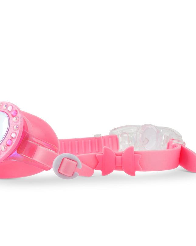 Pink Lace Beautiful Bows Girl Kids' Swim Goggles