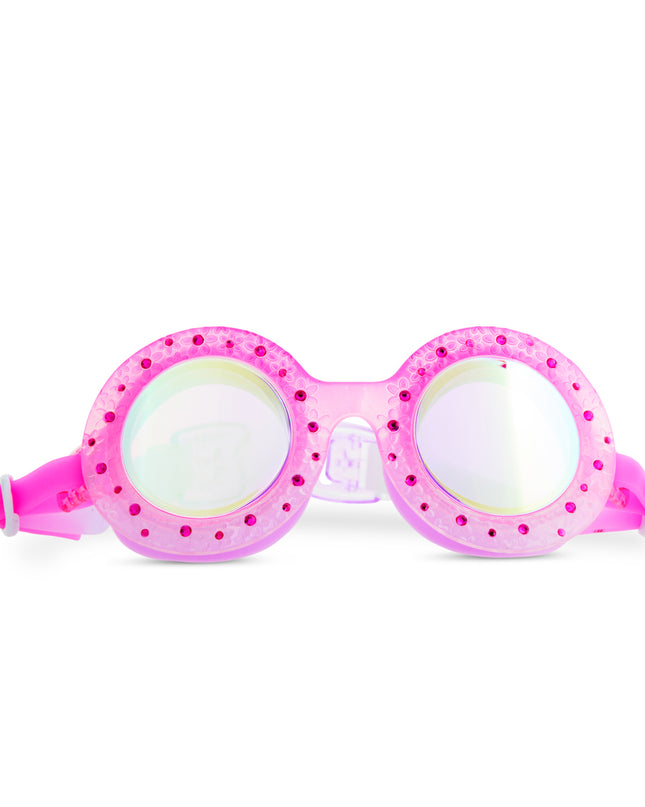 Blush Begonia Budding Flowers Girl Kids' Swim Goggles