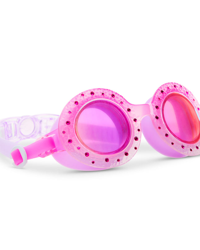Blush Begonia Budding Flowers Girl Kids' Swim Goggles