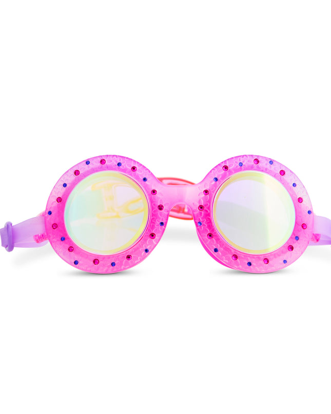 Morning Magenta Budding Flowers Girl Kids' Swim Goggles