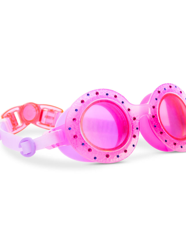 Morning Magenta Budding Flowers Girl Kids' Swim Goggles