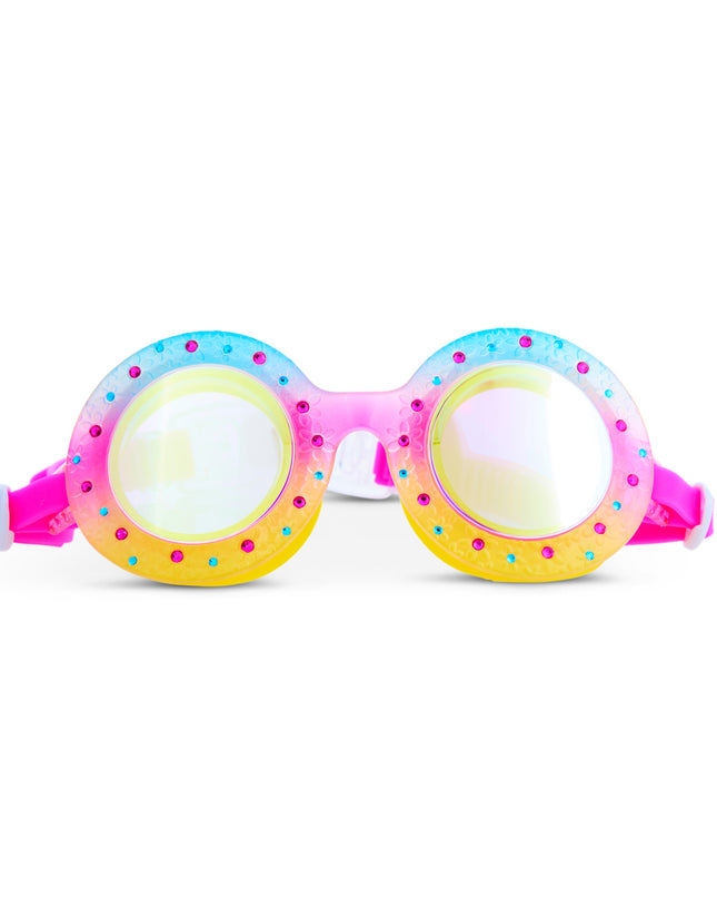 Summer Solstice Budding Flowers Girl Kids' Swim Goggles