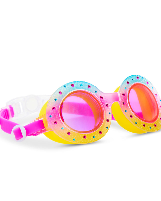 Summer Solstice Budding Flowers Girl Kids' Swim Goggles
