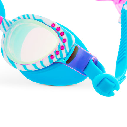 Cleo in Bella Blue Girl Kids' Swim Goggles