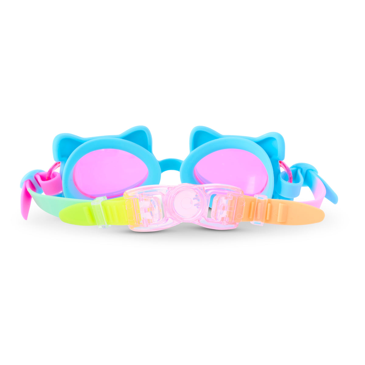 where can i buy swimming goggles Flexi Feline Kids’ Swim Goggles – Pouncy Blue