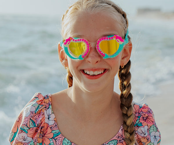 Mermaid's Mystical Kiss Kids' Swim Goggles