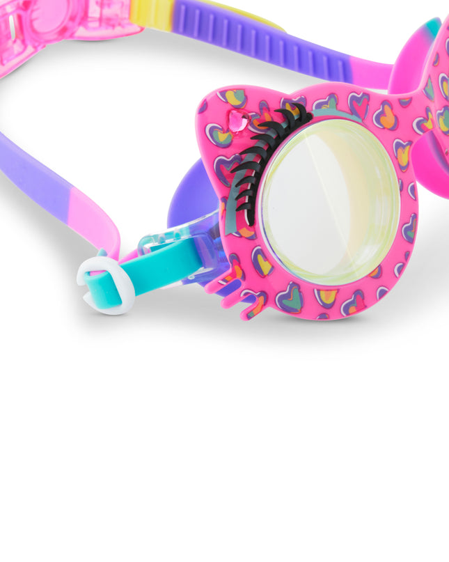 Purrty Pink Paws Kids' Swim Goggles