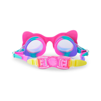 Purrty Pink Paws Kids' Swim Goggles
