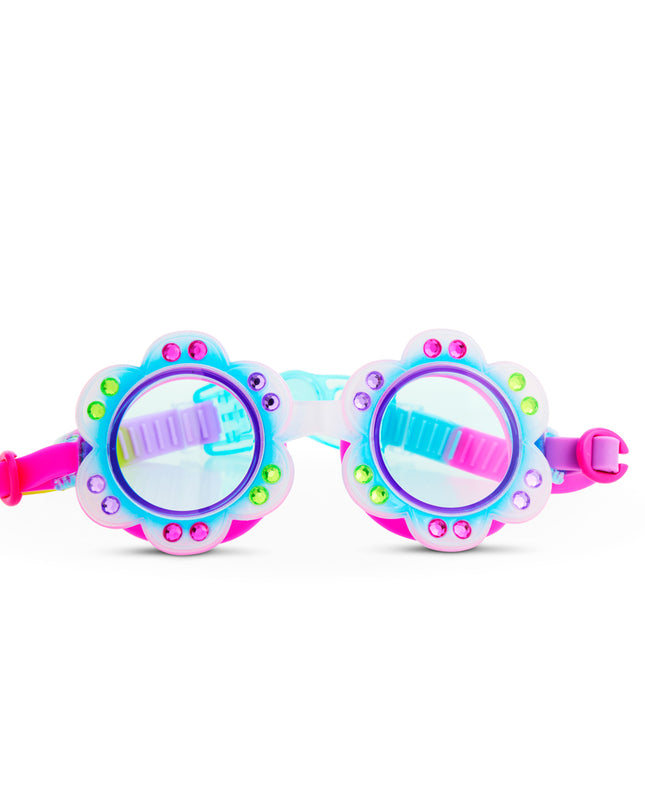 Blossom Blue Petals Girl Kids' Swim Goggles