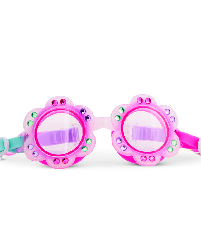 Purple Petunia Petals Girl Kids' Swim Goggles