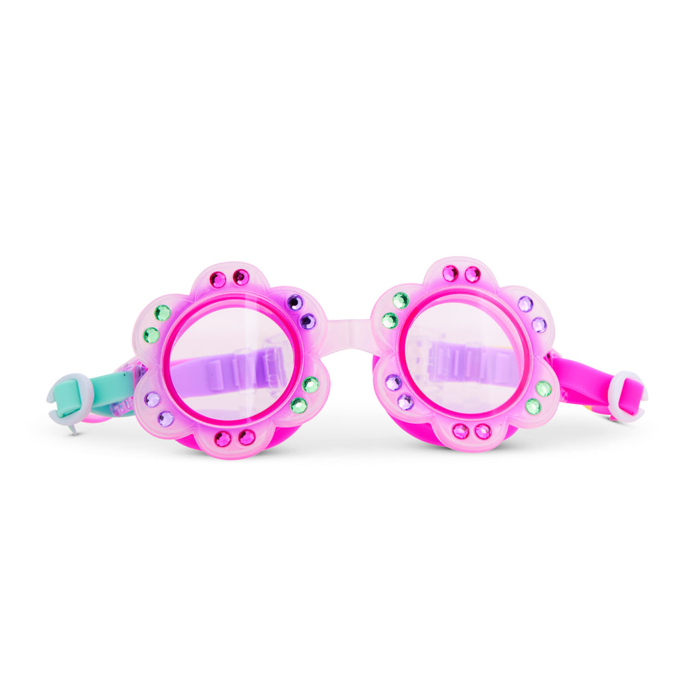 Purple Petunia Petals Girl Kids' Swim Goggles