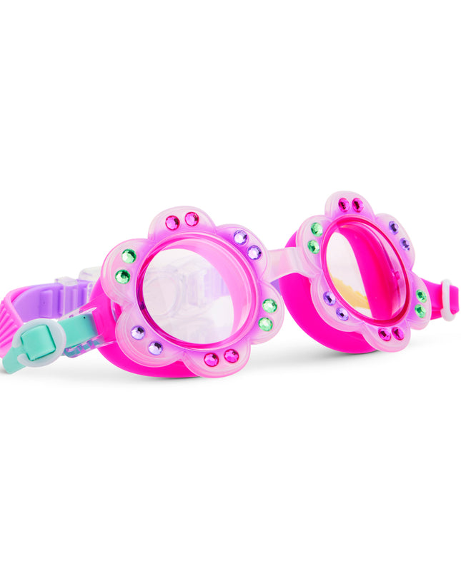 Purple Petunia Petals Girl Kids' Swim Goggles