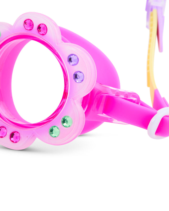 Purple Petunia Petals Girl Kids' Swim Goggles