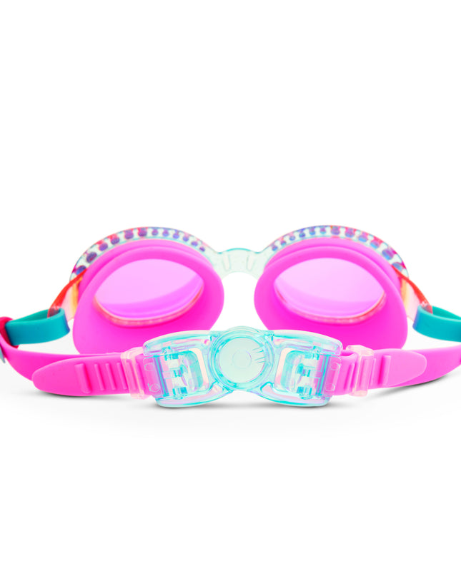 Bedazzled Blue Sparkling Summer Girl Kids' Swim Goggles