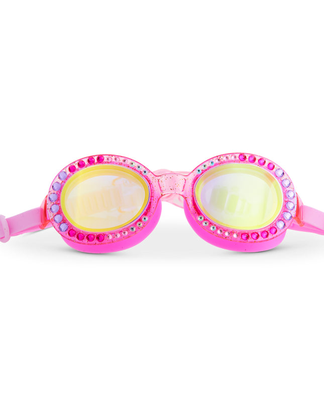 Pop of Purple Sparkling Summer Girl Kids' Swim Goggles