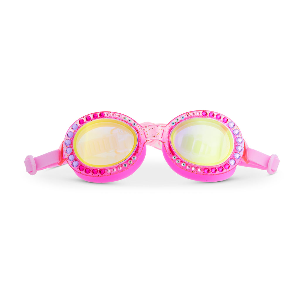 Pop of Purple Sparkling Summer Girl Kids' Swim Goggles