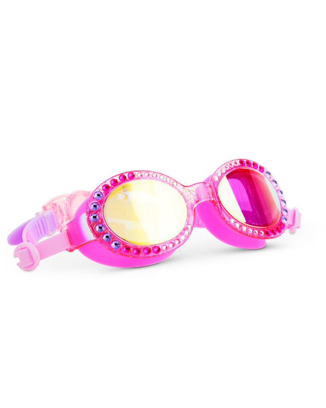 Pop of Purple Sparkling Summer Girl Kids' Swim Goggles