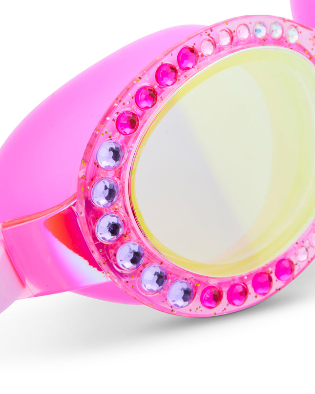 Pop of Purple Sparkling Summer Girl Kids' Swim Goggles