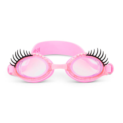 powder-puff-pink-splash-lash-kids-swim-goggles-anti-fog-lenses-UV-protection-glamorous-design-adjustable-strap
