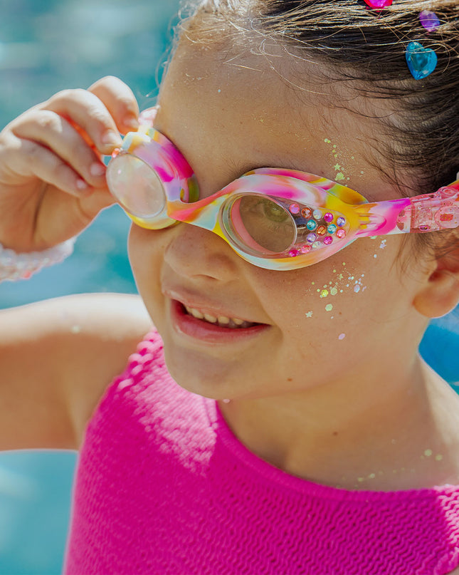 Passion Fruit Tiny Taffy Girl Kids' Swim Goggles