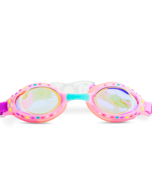 Pink Paradise Tropical Getaway Girl Kids' Swim Goggles