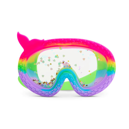 mermaid's cove kids swim mask in splash n shimmer angle 1