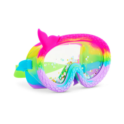 mermaid's cove kids swim mask in splash n shimmer angle 2