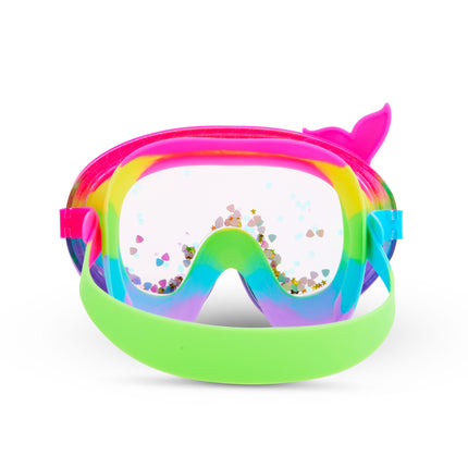 mermaid's cove kids swim mask in splash n shimmer angle 3