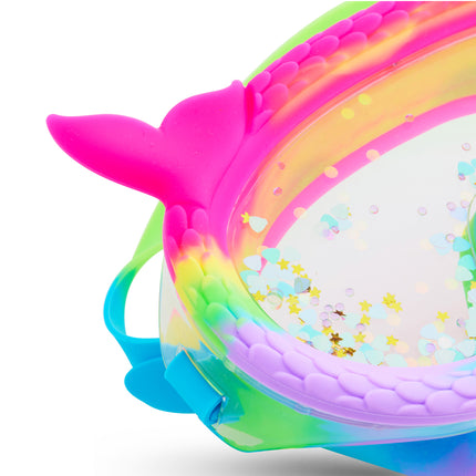 mermaid's cove kids swim mask in splash n shimmer angle 4