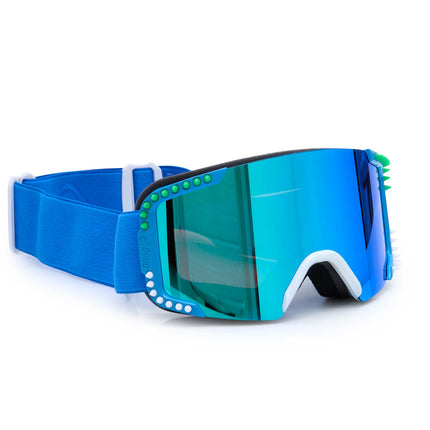 Green Lustrous Frost Kids' Ski Goggles
