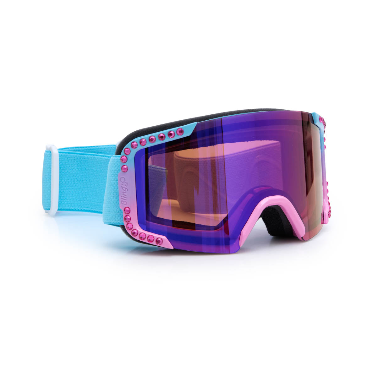 blue tomato ski goggles Turquoise Lustrous Frost Kids' Ski Goggles