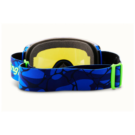 Shining Blue Kids' Ski Goggles