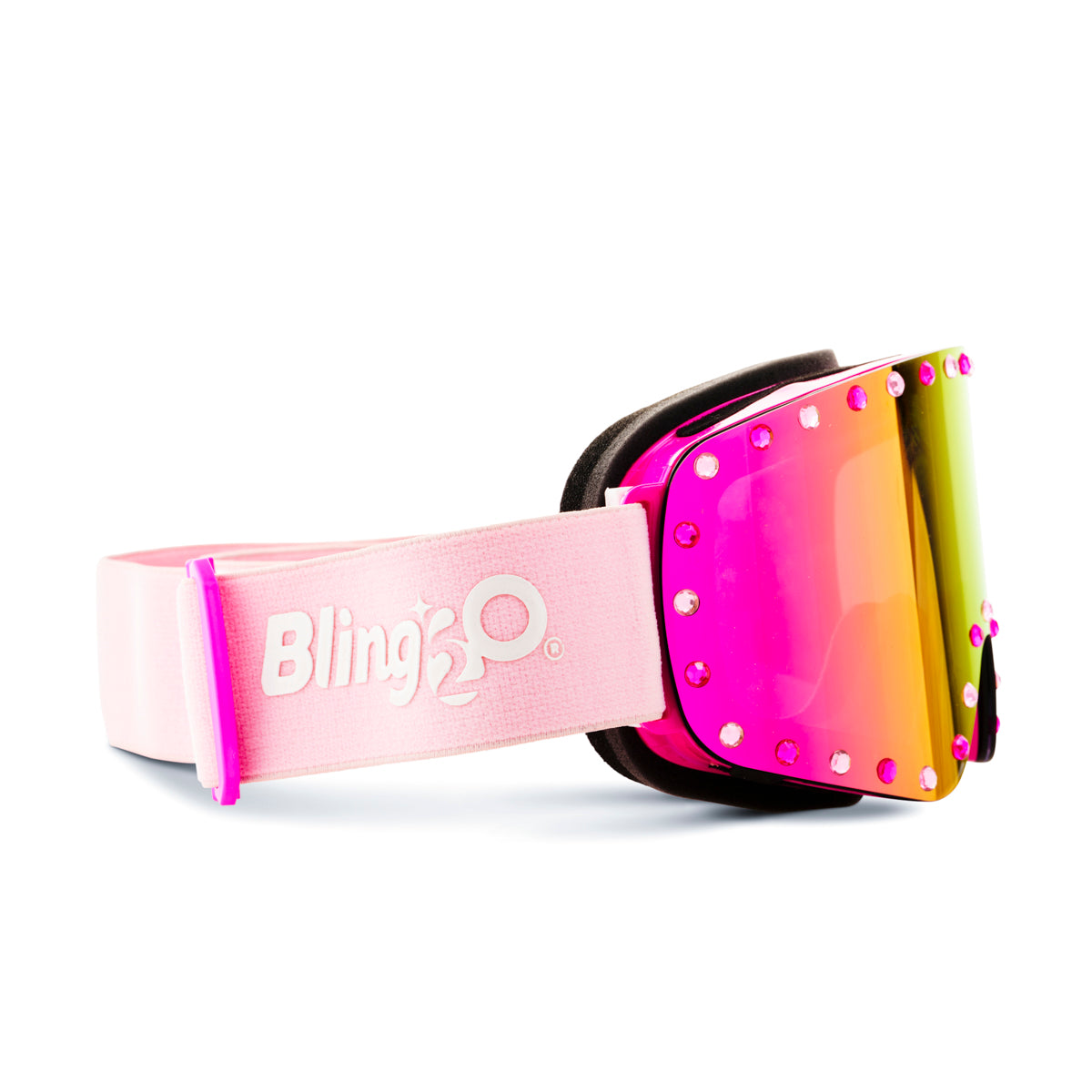 bolle scarlett ski goggles Bling 2O Shining Pink Snow Goggle