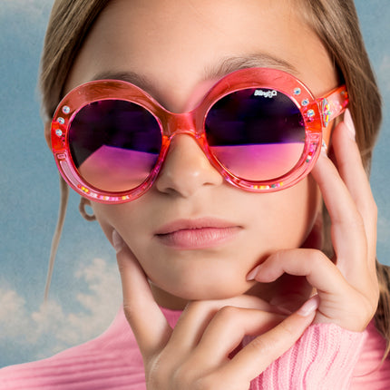 Glass Beach Beachfront Blush Kids' Sunglasses