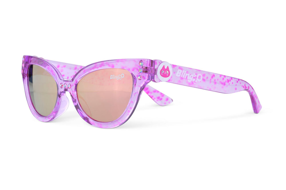 Misty Magenta Malibu Beach Kids' Sunglasses – Bling2o