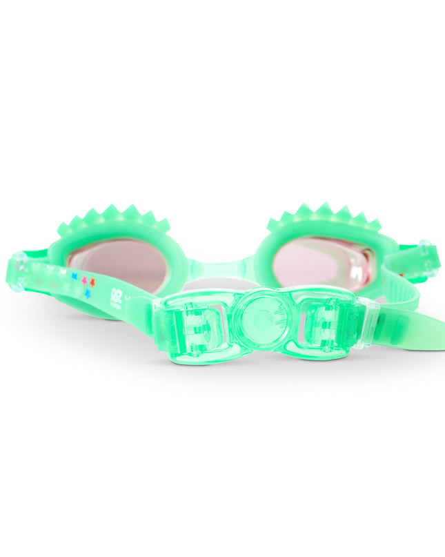 back view of liberty special edition swim goggles showing back clip