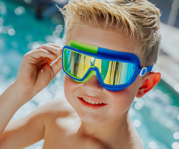 Bypass Blue Beam Kids' Swim Goggle – Bling2o