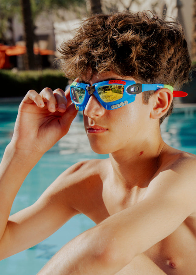 cooloo swim goggles Gamer Goggles Console Cobalt